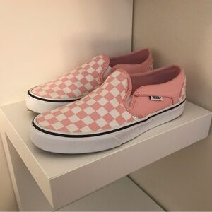 Vans Classic Checkerboard Slip On Shoes